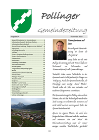 Gemeindezeitung 2018